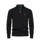 Suéter Polo Ziper Confort