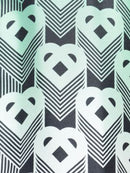 Camisa de seda degradê monogramada - CASA BLC