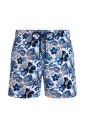 Bermuda de praia com estampa floral