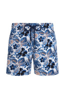 Bermuda de praia com estampa floral
