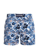 Bermuda de praia com estampa floral
