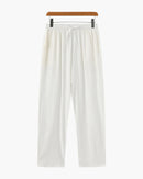 Calça de linho Stephanor Branco